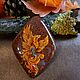 "Птица Феникс", кабошон с живописью. Три варианта исполнения. Кабошоны. bijoux_de_Mari. Интернет-магазин Ярмарка Мастеров.  Фото №2