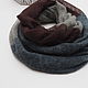 Order Knitted women's snood in two turns from kid mohair. Scarfland. Livemaster. . Snudy1 Фото №3