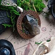 Фен-шуй и эзотерика handmade. Livemaster - original item Protective amulet with smoky quartz. Handmade.