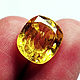 Sapphire natural Golden 11.35 ct certificate. Pendants. luxuryclub. Online shopping on My Livemaster.  Фото №2