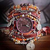 Украшения handmade. Livemaster - original item Stone wrist watches 