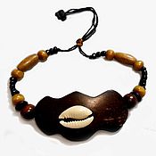 Украшения handmade. Livemaster - original item Bracelets cowrie shells (coconut) various shapes. Handmade.