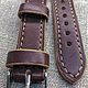 Watchband (18/16 mm). Watch Straps. ivTris Leather Handmade (ivtris). Online shopping on My Livemaster.  Фото №2