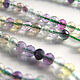 Beads: fluorite ball cut 3 mm, Beads1, Tyumen,  Фото №1