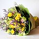 Букет "Солнечный" Живые цветы. Упаковка бесплатно. Букеты. DARK FLORIST Флористика Декор ЦВЕТЫ. Интернет-магазин Ярмарка Мастеров.  Фото №2