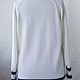 V-neck jumper with striped trim. Jumpers. stylish things. My Livemaster. Фото №9
