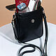 Women's shoulder bag genuine leather. Crossbody bag. Leather Collection. My Livemaster. Фото №4