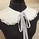  Collar / round, white. Collars. ERIO SHOP. Online shopping on My Livemaster.  Фото №2
