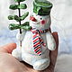 Handmade cotton toys 'Family of snowmen'. Snowmen. dashinavata. Online shopping on My Livemaster.  Фото №2