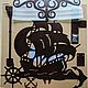 Order Weather vane on the roof ' Ship with anchors'. arnometaldecor. Livemaster. . Vane Фото №3