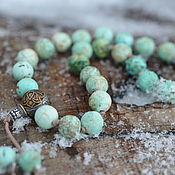 Фен-шуй и эзотерика handmade. Livemaster - original item Rosary of 27 beads - PEACE and PERFECT WISDOM - Buddhist mala. Handmade.