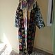 Uzbek robe made of suzane and ikat. Boho coat, caftan. CHT029. Robes. businka34. Online shopping on My Livemaster.  Фото №2