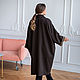 Coat made of Italian wool oversize ' Yorkshire'. Coats. NATALINI. My Livemaster. Фото №5