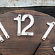 Wall clock made of barn boards. Mantel Clock. Sтарый Gород. My Livemaster. Фото №4
