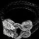 Bracelet 'Dragon' 925 sterling silver. Regaliz bracelet. Belogor.store (belogorstore). Online shopping on My Livemaster.  Фото №2