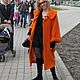 Easy mohair coat 'Orange'. Coats. Lana Kmekich (lanakmekich). My Livemaster. Фото №6