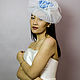 Order Wedding hat 'Romance'. Novozhilova Hats. Livemaster. . Hats1 Фото №3