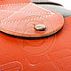 Кожаный рюкзак Спэйс (тёмно-коричневый с рыжим клапаном). Рюкзаки. Кожинка. Ярмарка Мастеров.  Фото №6