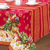 Для дома и интерьера handmade. Livemaster - original item New Year`s tablecloth 