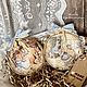 Мини-панно “Easter rabbits”. Панно. Decor by Olga Radzievskaya. Интернет-магазин Ярмарка Мастеров.  Фото №2