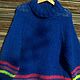 Knitted sweater 'Royal blue'. Sweater mohair. Sweaters. DominikaSamara. Online shopping on My Livemaster.  Фото №2