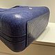 Классическая кожаная формованная сумка Nulla Pambu 3. Классическая сумка. 'BOA'. Ярмарка Мастеров.  Фото №6