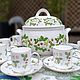 Винтаж: Кофейная пара Веджвуд земляника Wedgwood. Сервизы винтажные. A_Queentage. Интернет-магазин Ярмарка Мастеров.  Фото №2