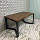 Стол BRENSON. Столы. BULL WULL FURNITURE. Интернет-магазин Ярмарка Мастеров.  Фото №2