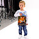 Хлопковая футболка с принтом Лиса (Камчатка). Футболки и топы. BASILLION [базильён]. Интернет-магазин Ярмарка Мастеров.  Фото №2