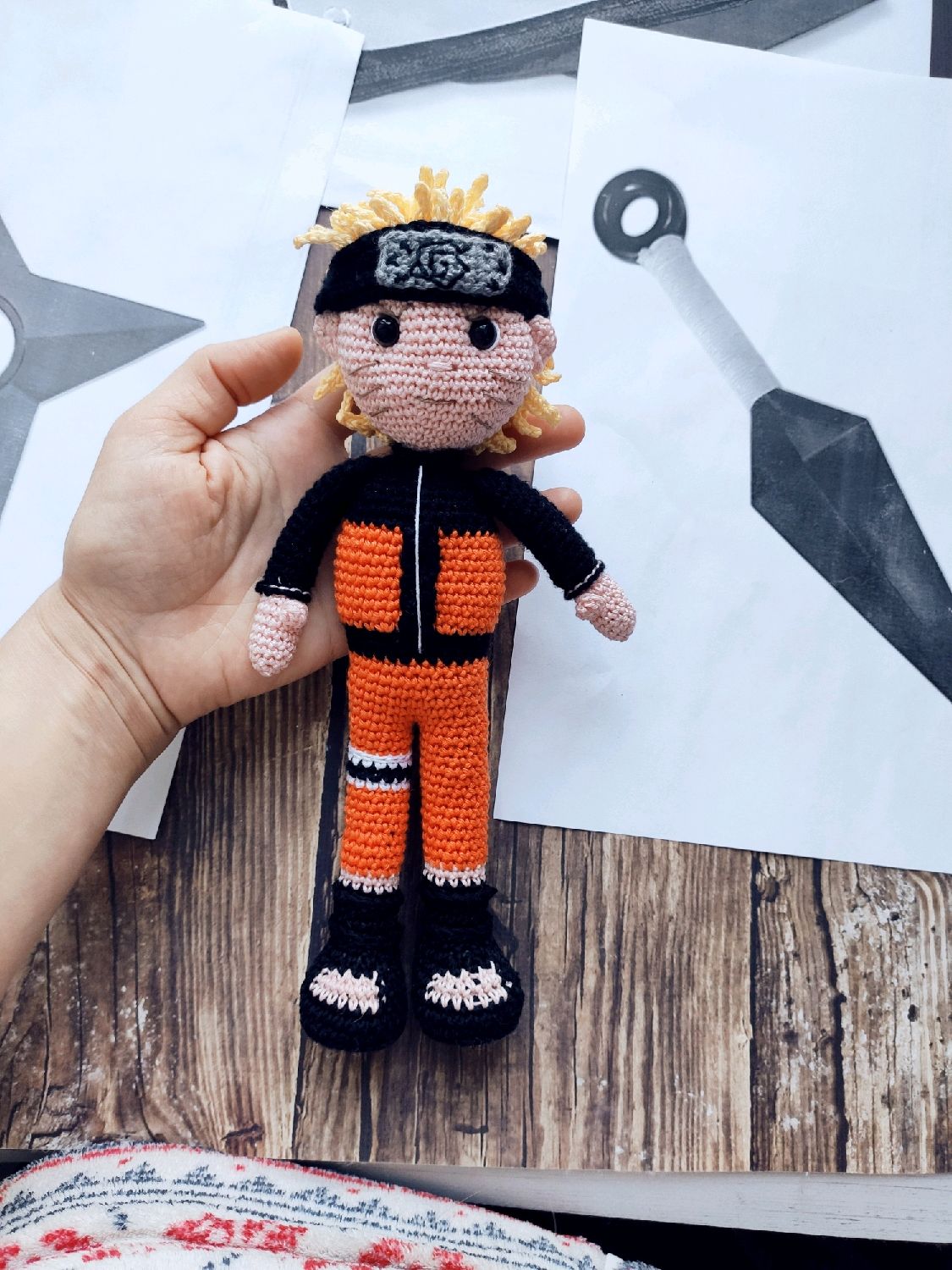 Наруто амигуруми кукла, Naruto doll, Наруто крючком, Наруто аниме в  интернет-магазине Ярмарка Мастеров по цене 2800 ₽ – QNTVWRU | Амигуруми  куклы и игрушки, Москва - доставка по России