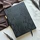  Кожаный Ежедневник с ручкой подарочный набор. Ежедневники. Birkiboom. Ярмарка Мастеров.  Фото №9