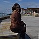 Валяная куртка "Cinnamon". Куртки. KiEra. Ярмарка Мастеров.  Фото №6
