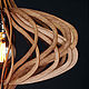 Деревянный светильник Орион орех, люстра из дерева, подвесная лампа. Потолочные и подвесные светильники. Деревянные светильники Woodshire (woodshire). Ярмарка Мастеров.  Фото №5