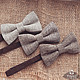 Tie Whisper / gray butterfly for wedding receptions. Ties. Respect Accessories. Online shopping on My Livemaster.  Фото №2