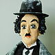 CHAPLIN is an author's doll, Portrait Doll, Moscow,  Фото №1