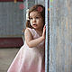 Pale pink dress for a little girl, felt dress, Dresses, Yalta,  Фото №1