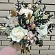 Заказать Свадебный раскидистый букет со стабилизированными цветами. Lavender.decor (Эльмира). Ярмарка Мастеров. . Свадебные букеты Фото №3