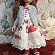 ООАК Ruby Red Siblies, 31см. Кукла Кастом. Авторская мастерская Lovely_Dolls. Ярмарка Мастеров.  Фото №6