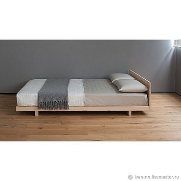 Кровать в японском стиле своими руками: чертеж и обработка заготовок