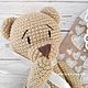 Order Knitted toy bear handmade. Amigurushka. Livemaster. . Stuffed Toys Фото №3