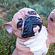 French bulldog figurine 24 cm. Portrait Doll. artroombullibull. My Livemaster. Фото №4