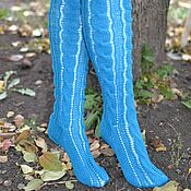 Аксессуары handmade. Livemaster - original item Knitted stockings 