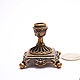 Church candle holder - small. Candles. Bronzamini. My Livemaster. Фото №4