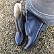 Shoes ' Modern dark blue». Boots. Hitarov (Hitarov). Online shopping on My Livemaster.  Фото №2