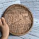 Тарелка из древесины дуба. Тарелки. DM_woodproduct. Ярмарка Мастеров.  Фото №4