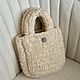 Заказать Сумка женская вязаная «Teddy bag». ARISCRAFT. Ярмарка Мастеров. . Сумка через плечо Фото №3