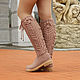 Order Demi-season boots 'Alexia'. KnittedBoots. Livemaster. . High Boots Фото №3