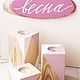Высокий подсвечник «Весна», Подсвечники, Москва,  Фото №1