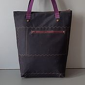 Сумки и аксессуары handmade. Livemaster - original item Crossbody bag: Denim Tote Bag Quilted Eco Shopper Bag. Handmade.