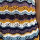 Top Ola de verano en estilo Missoni, tejido de punto, algodón. Tops. SIBERIA COOL (knitting & painting) (Siberia-Cool). Ярмарка Мастеров.  Фото №4